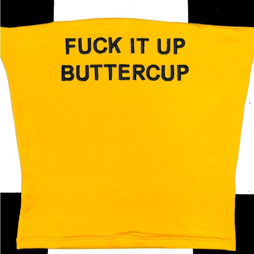 OMIGHTY F it Up Buttercup Tube Top